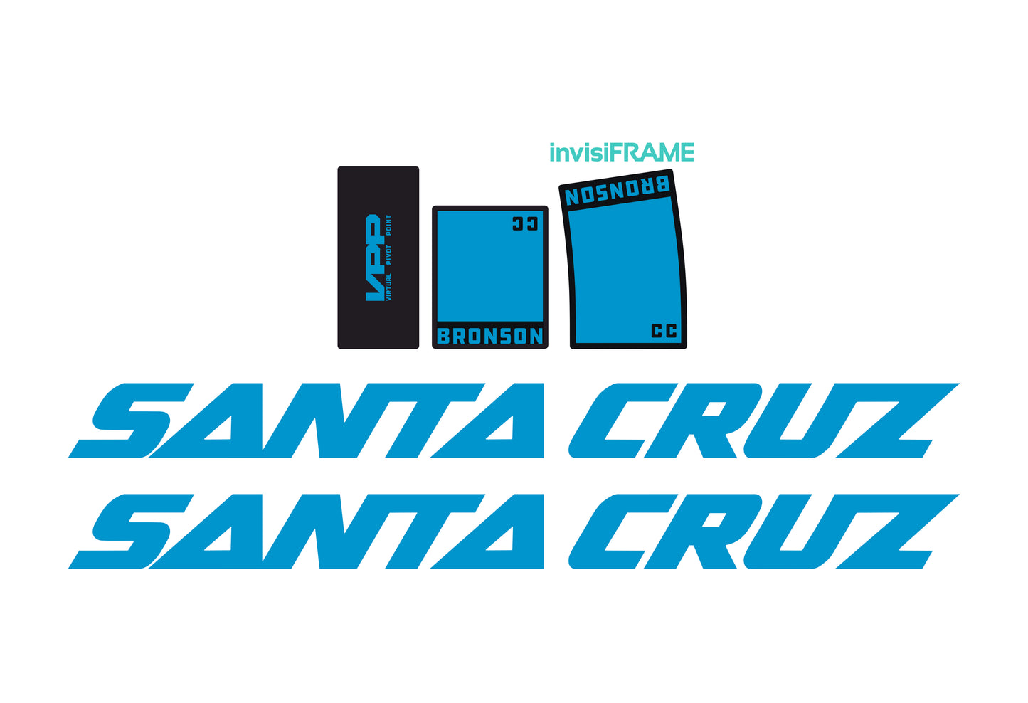 Santa Cruz Bronson CC V5 2024 Decals