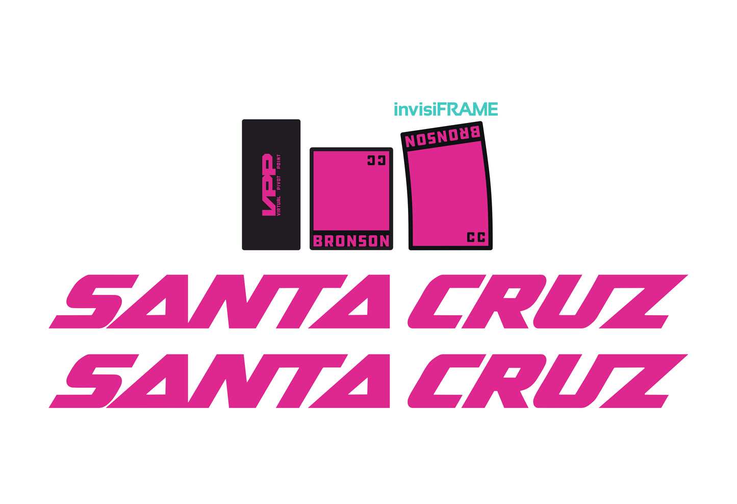 Santa Cruz Bronson CC V5 2024 Decals