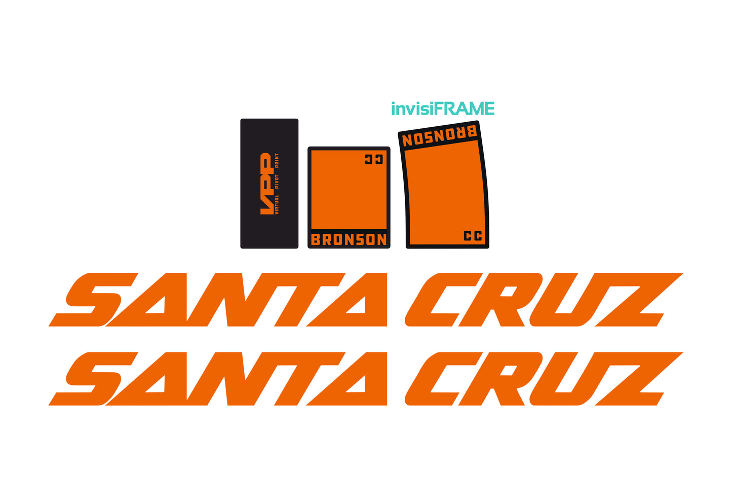 Santa Cruz Bronson CC V5 2024 Decals