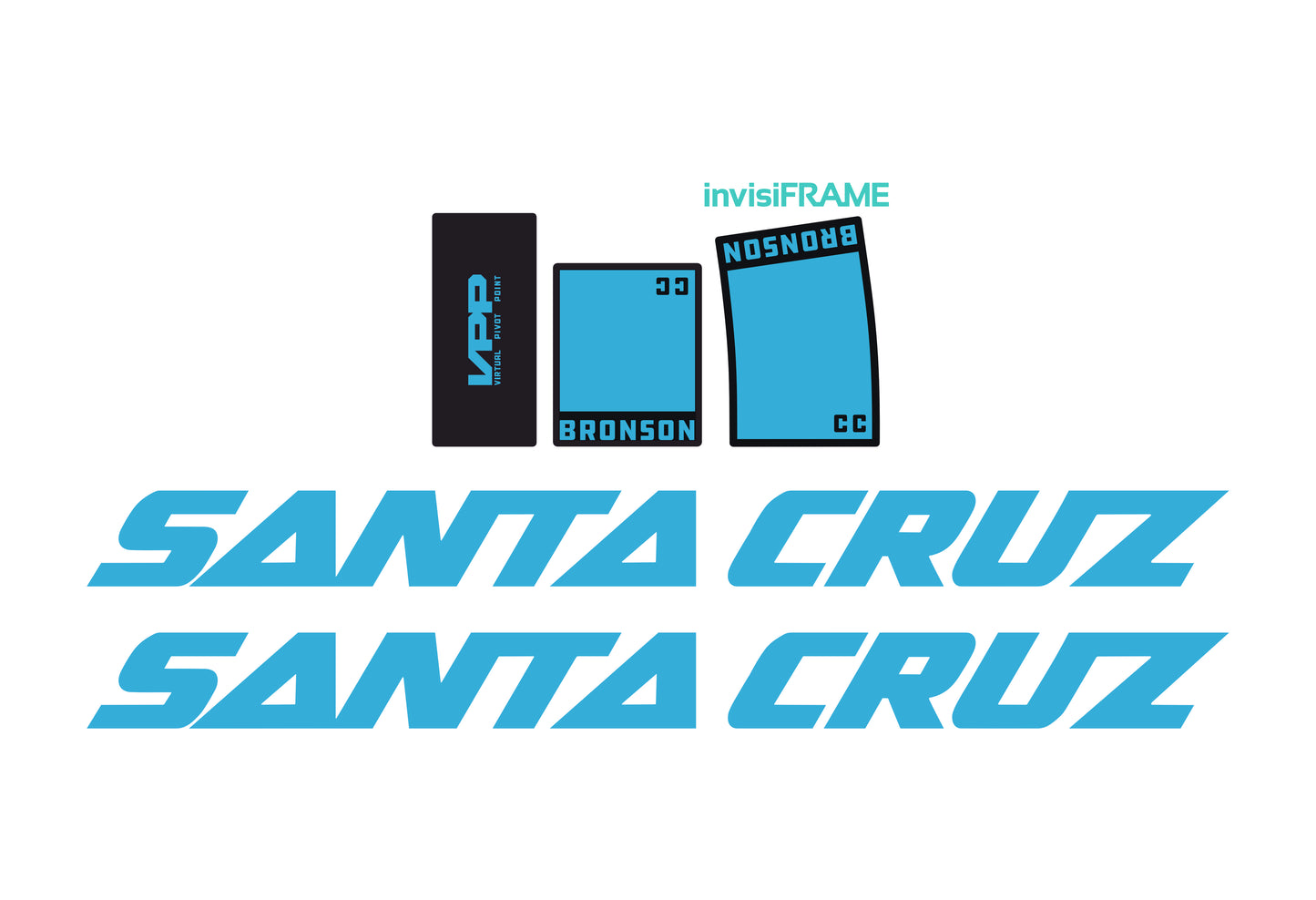 Santa Cruz Bronson CC V5 2024 Decals