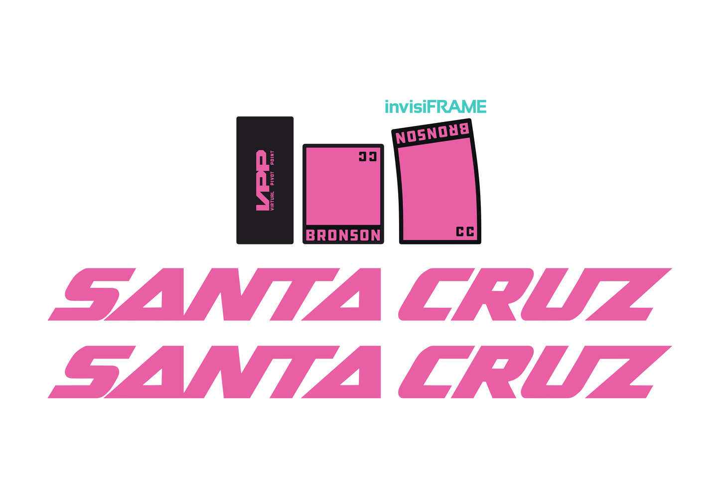 Santa Cruz Bronson CC V5 2024 Decals