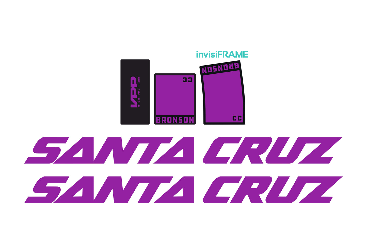 Santa Cruz Bronson CC V5 2024 Decals
