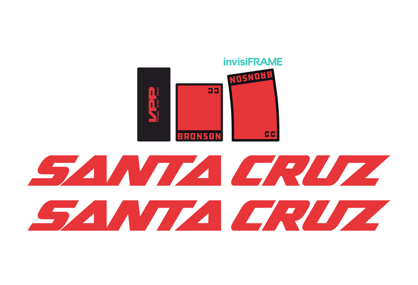 Santa Cruz Bronson CC V5 2024 Decals