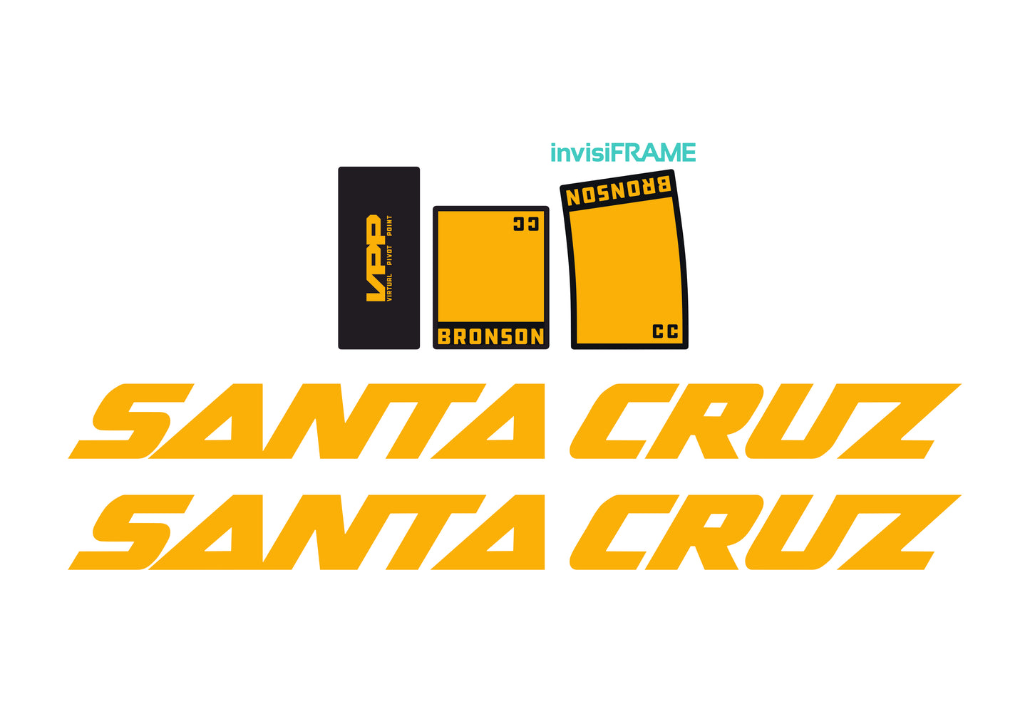 Santa Cruz Bronson CC V5 2024 Decals