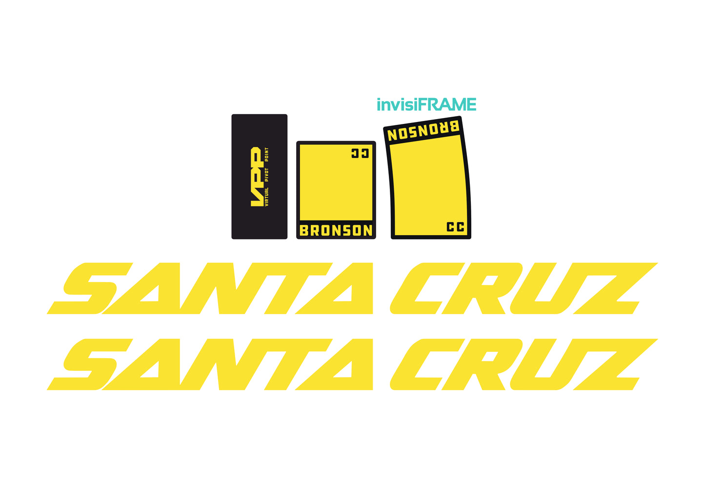 Santa Cruz Bronson CC V5 2024 Decals