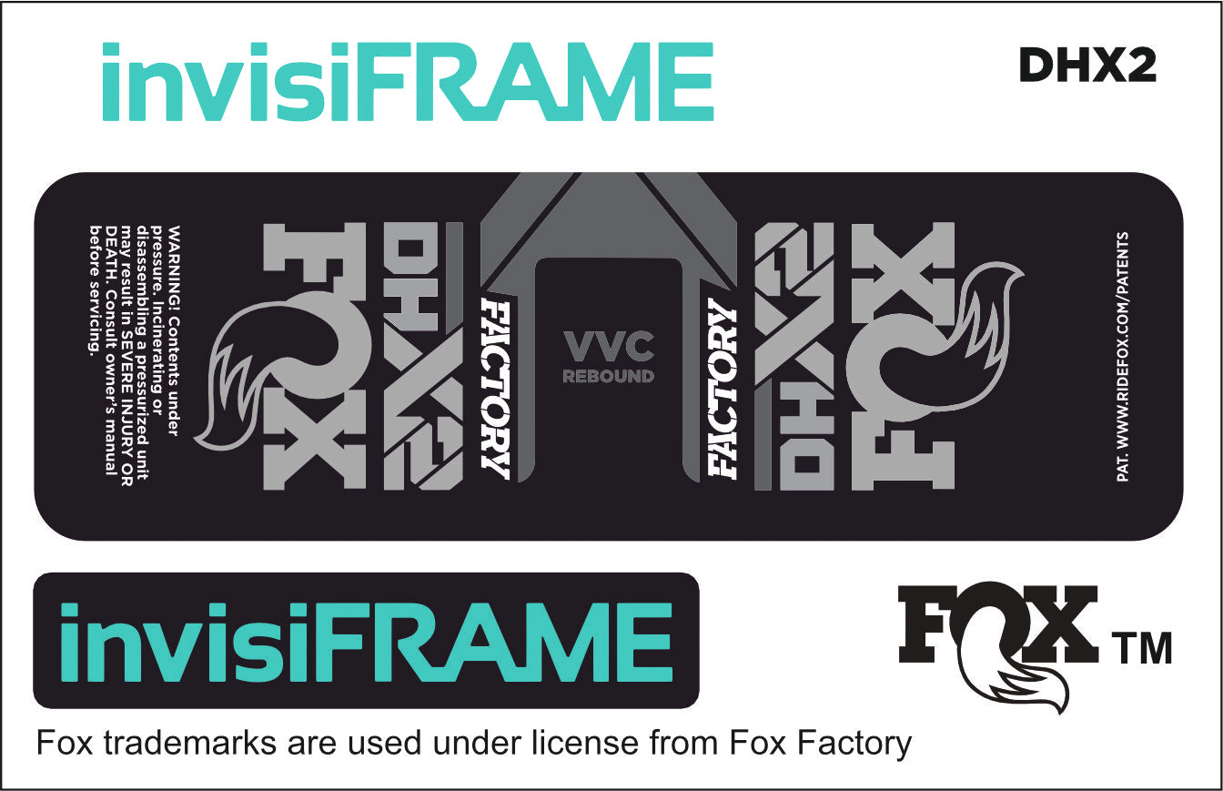 Fox DHX2 Factory 2021 Decals