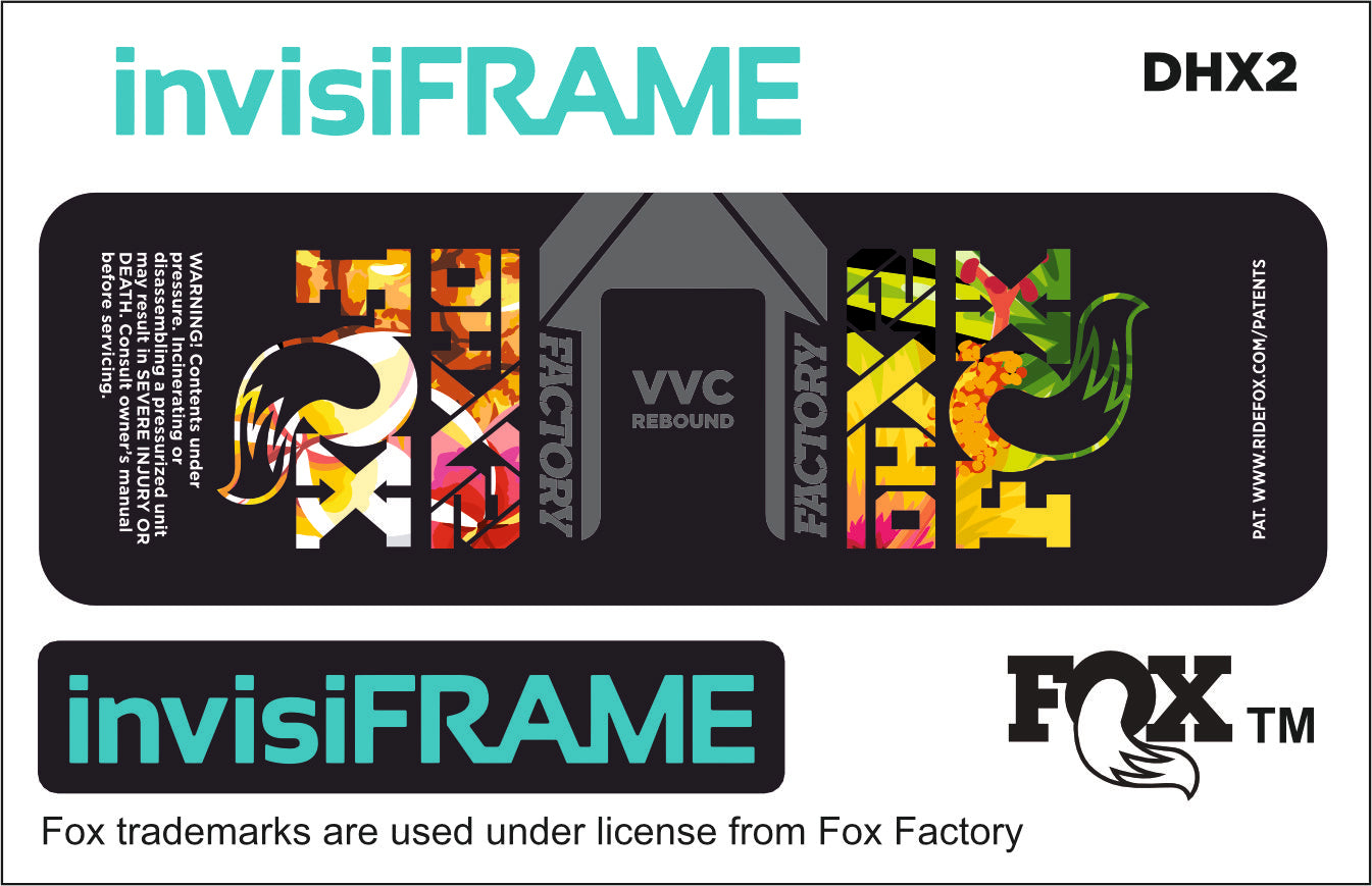 Fox DHX2 Factory 2021 Decals