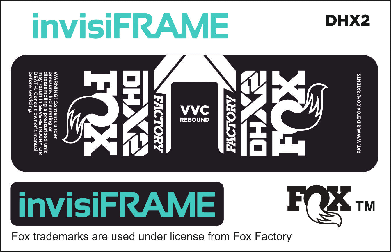 Fox DHX2 Factory 2021 Decals