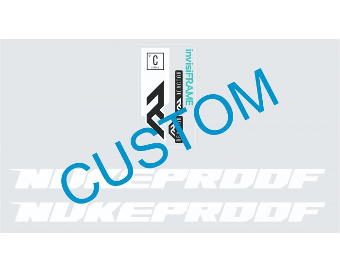 Nukeproof Reactor Carbon 2021 Decals