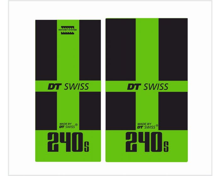 DT Swiss 240 Boost Hub Decals