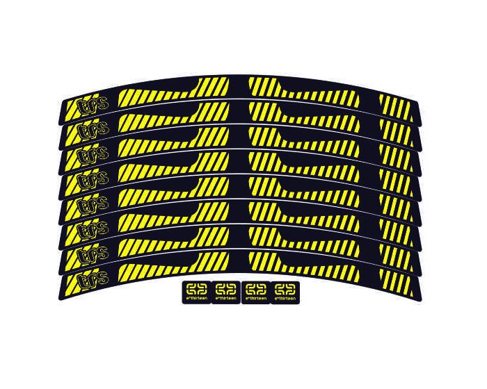 E*Thirteen TRS Rim x8 Decals
