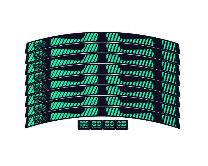 E*Thirteen TRS Rim x8 Decals