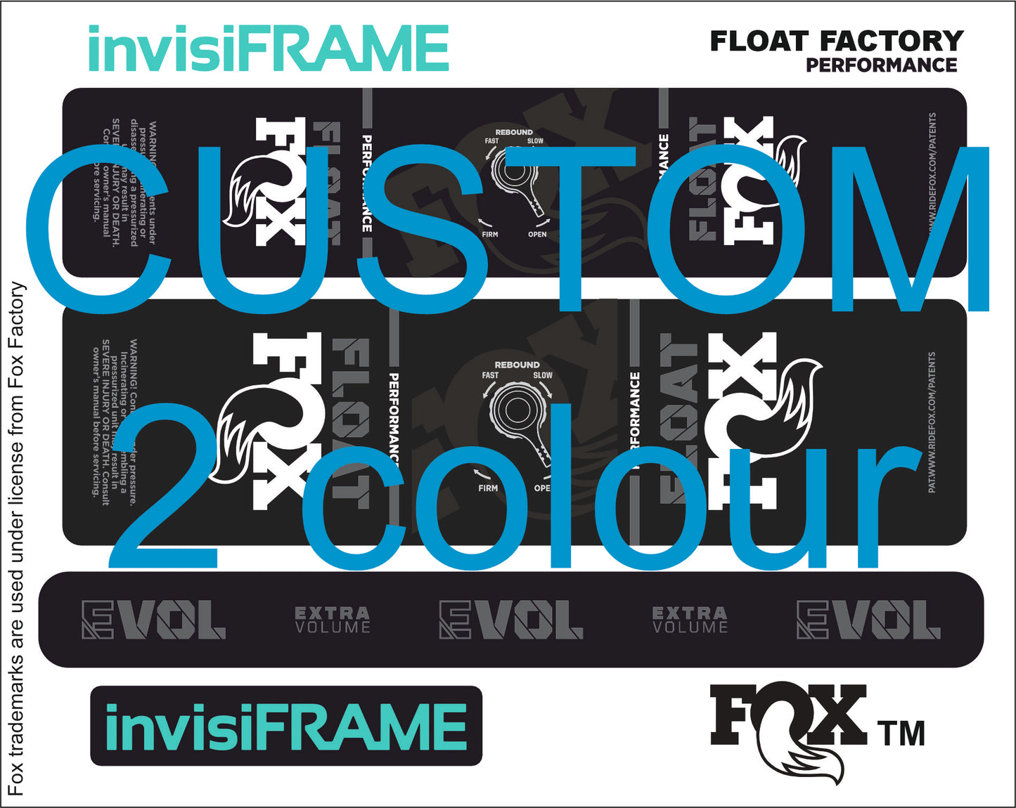 Fox Float Performance 2023 Decals