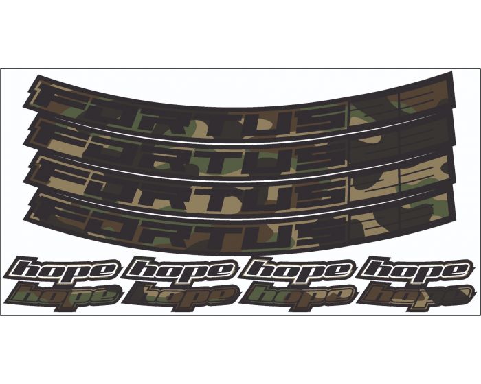 Hope Fortus 23 27.5 Pro 4 Decals