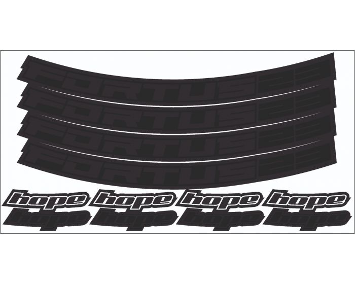 Hope Fortus 23 27.5 Pro 4 Decals