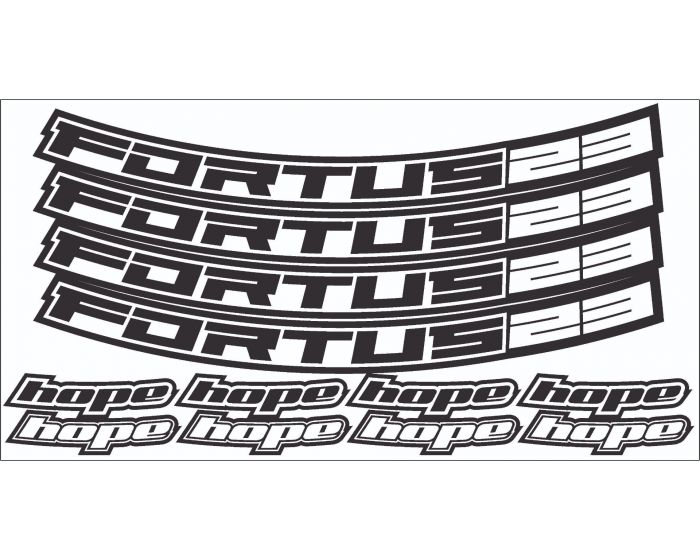 Hope Fortus 23 27.5 Pro 4 Decals
