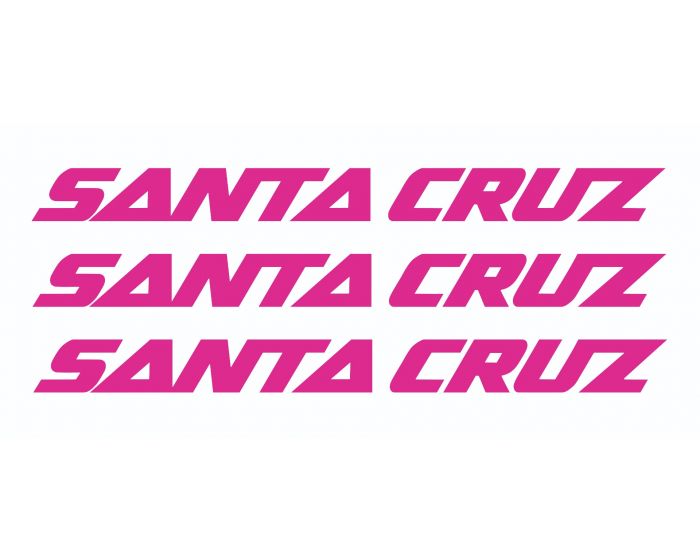 Santa Cruz Downtube 2016 to 2024 Decals