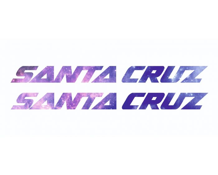 Santa Cruz Downtube 2016 to 2024 Decals