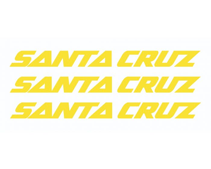 Santa Cruz Downtube 2016 to 2024 Decals
