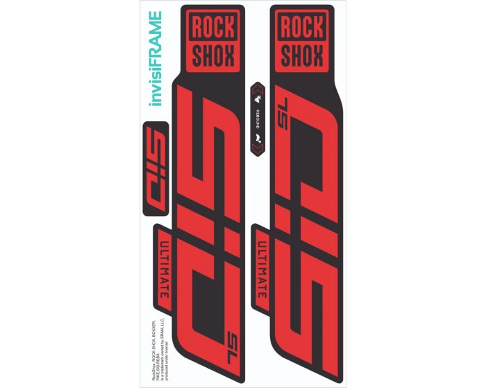 Rock Shox SID SL Ultimate 2025 Decals