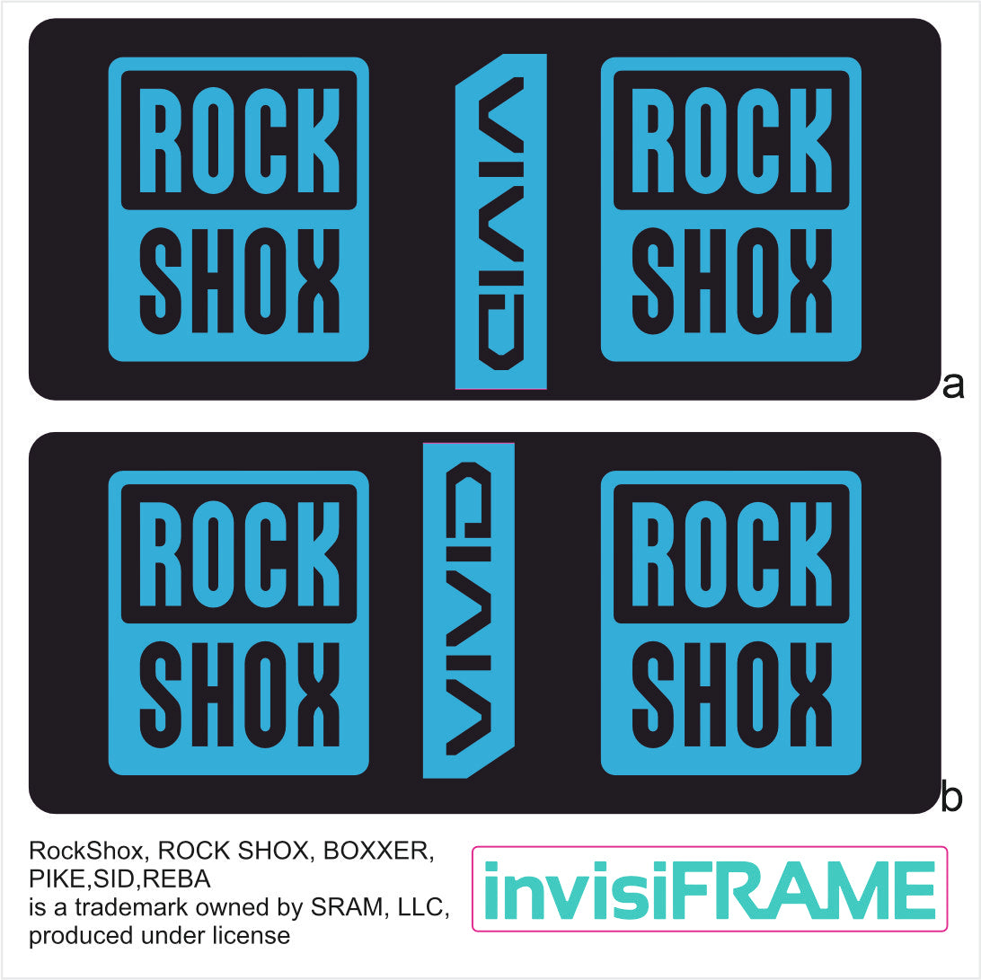 Rock Shox Vivid Coil 2025 Decals