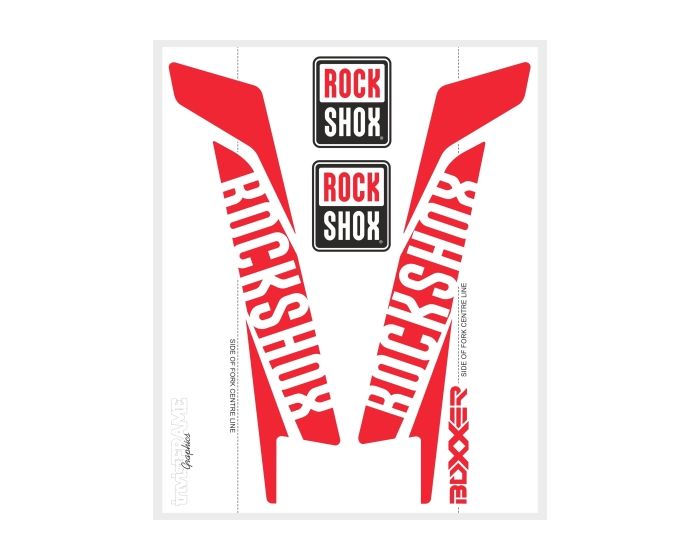 Rock Shox BOXXER 2016 Decals