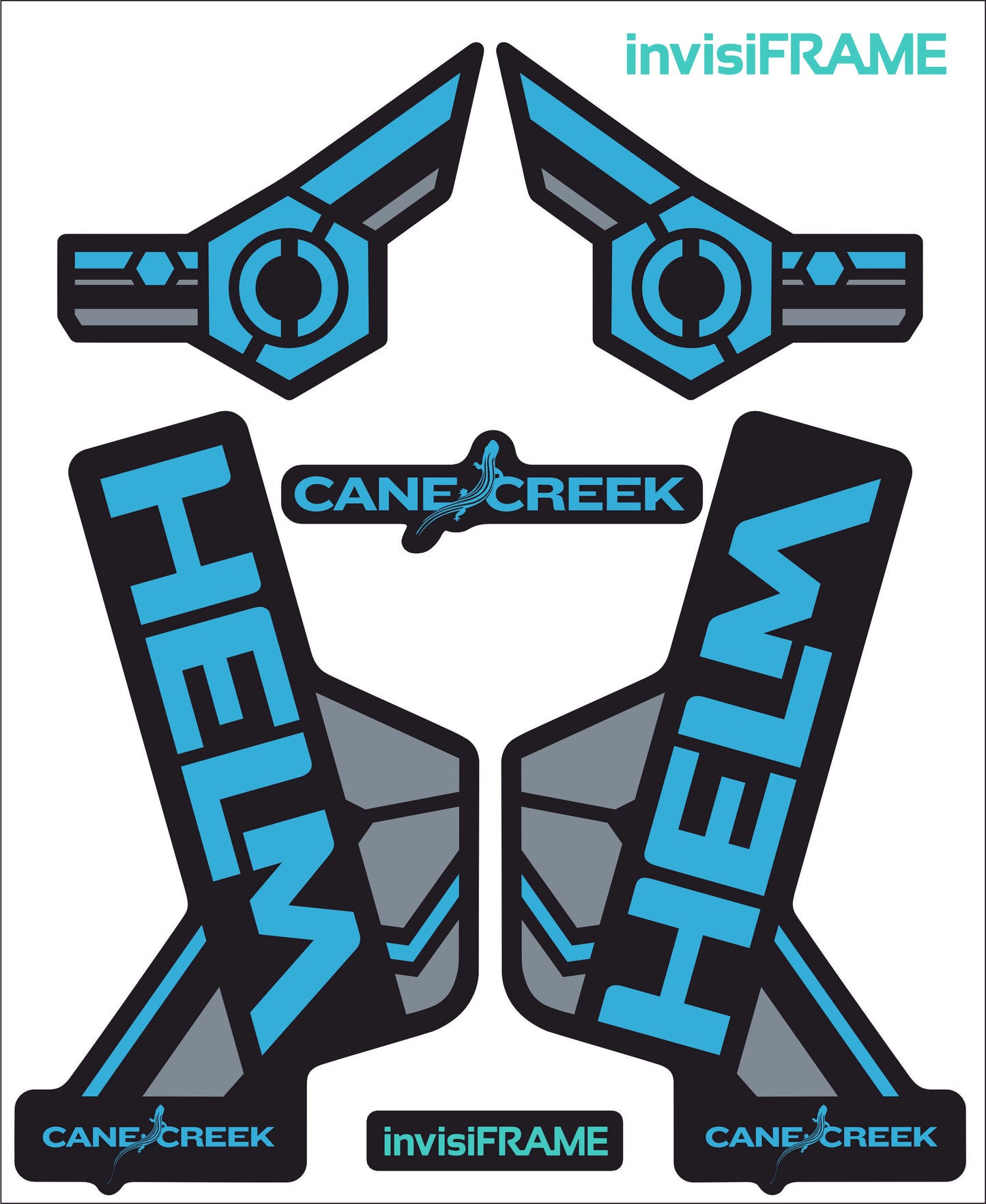 Cane Creek Helm Fork Decals 2018-2019-2020