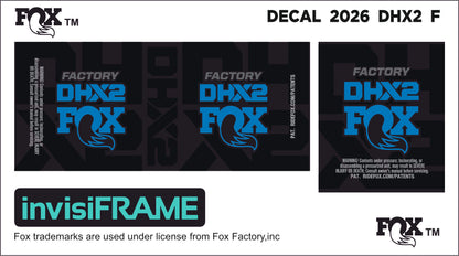 Fox DHX2 Factory 2026 Decals
