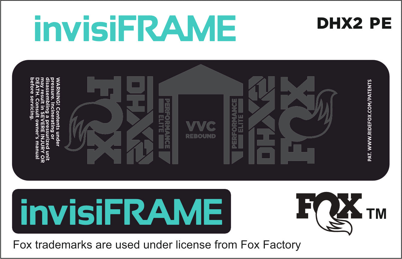 Fox DHX2 Performance Elite 2021 decals