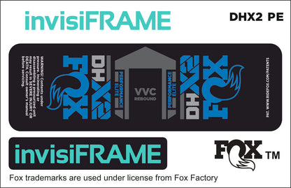 Fox DHX2 Performance Elite 2021 decals