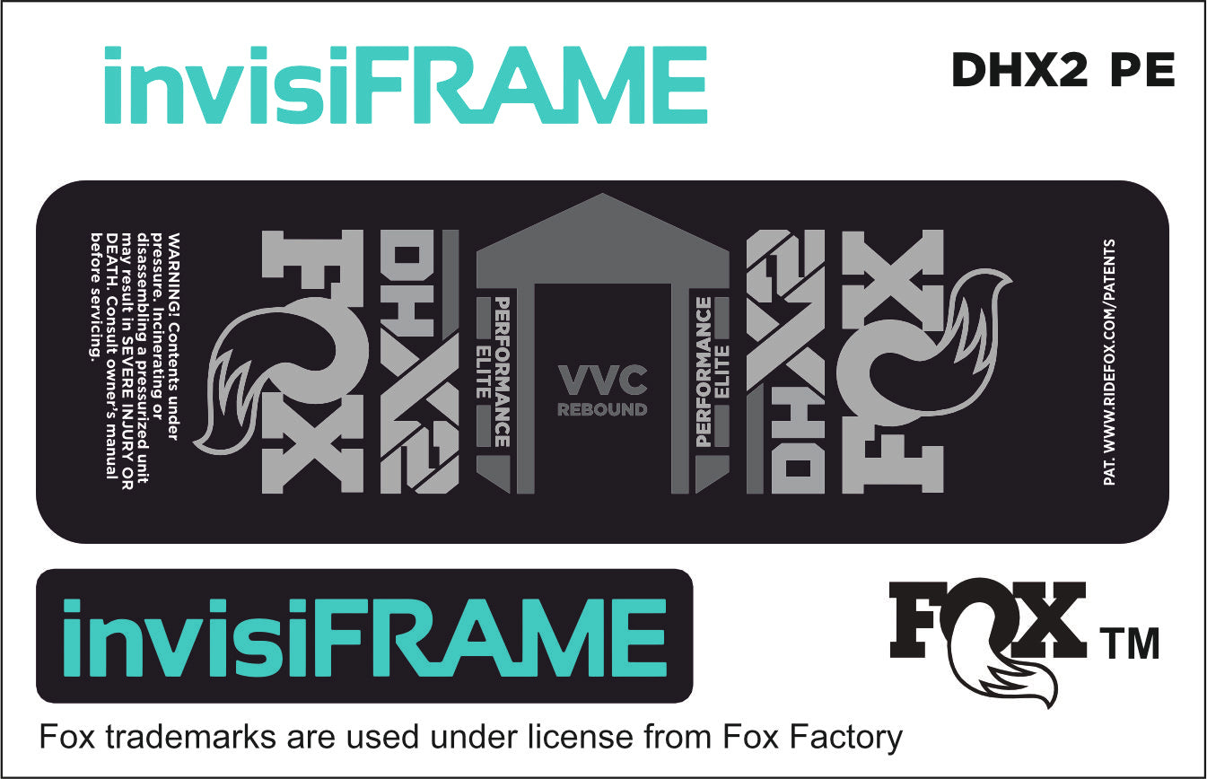 Fox DHX2 Performance Elite 2021 decals
