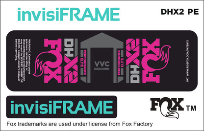 Fox DHX2 Performance Elite 2021 decals