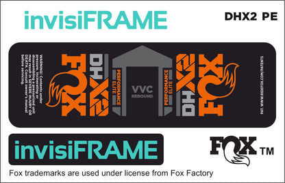 Fox DHX2 Performance Elite 2021 decals