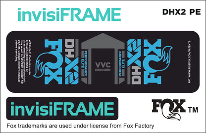 Fox DHX2 Performance Elite 2021 decals