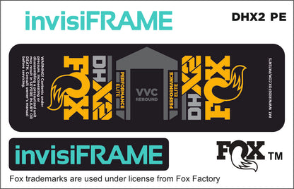 Fox DHX2 Performance Elite 2021 decals