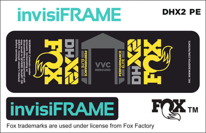 Fox DHX2 Performance Elite 2021 decals