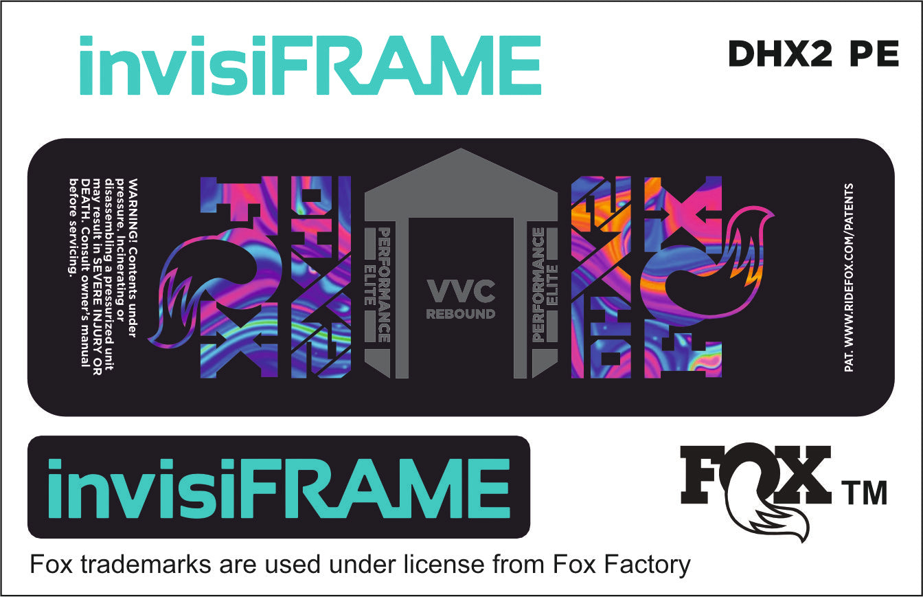 Fox DHX2 Performance Elite 2021 decals