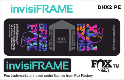 Fox DHX2 Performance Elite 2021 decals