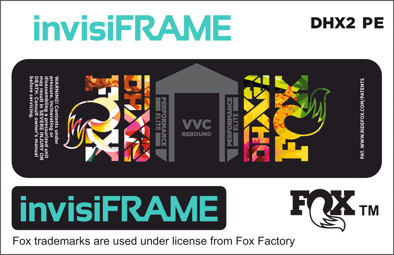 Fox DHX2 Performance Elite 2021 decals