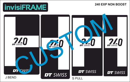 DT Swiss 240 EXP Non Boost Hub Decals