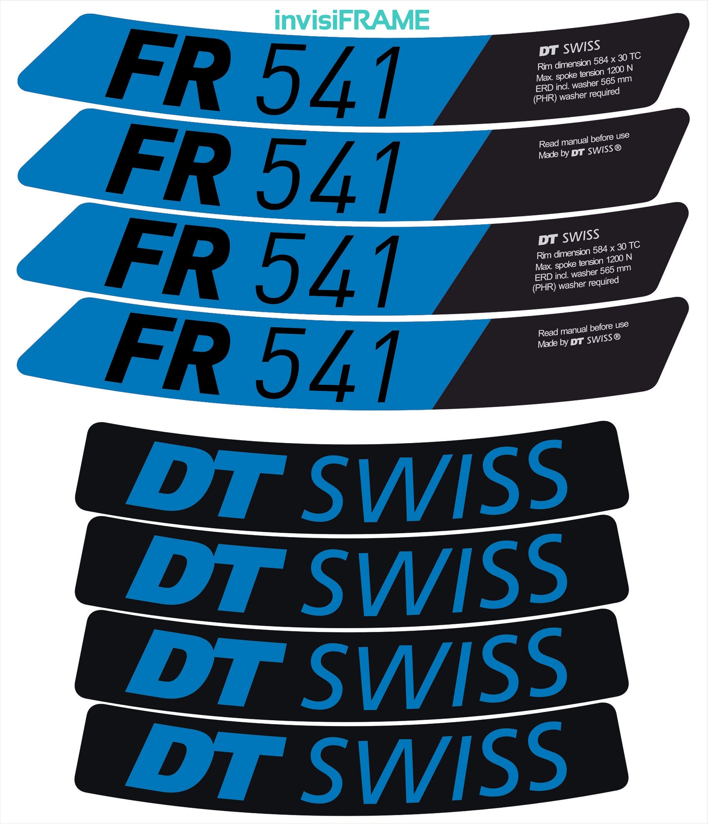 DT Swiss FR541 DECALS