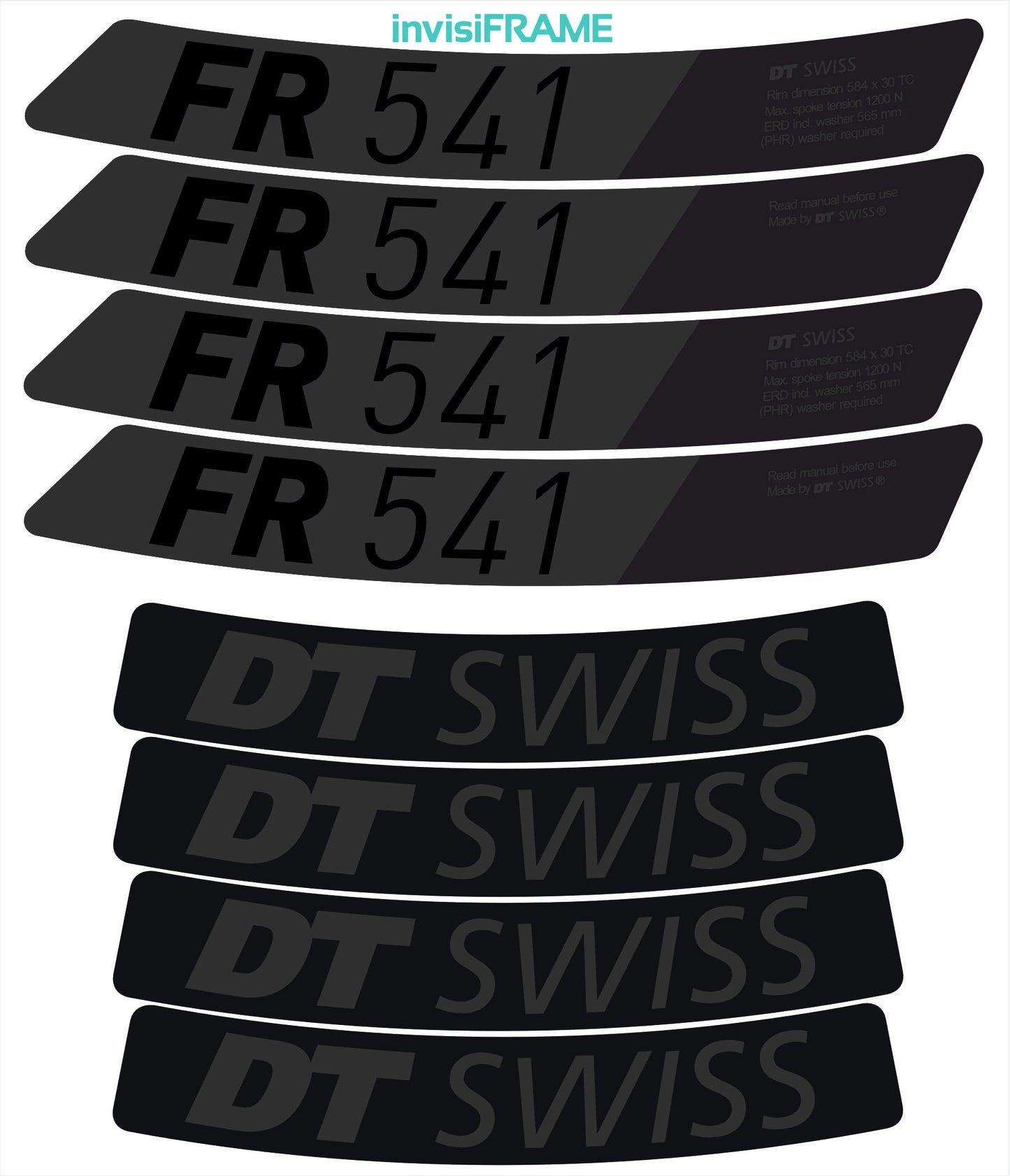 DT Swiss FR541 DECALS