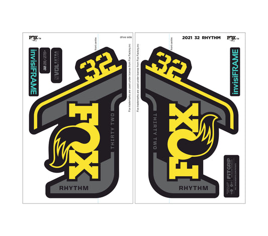 Fox 32 Rhythm 2021 Decals