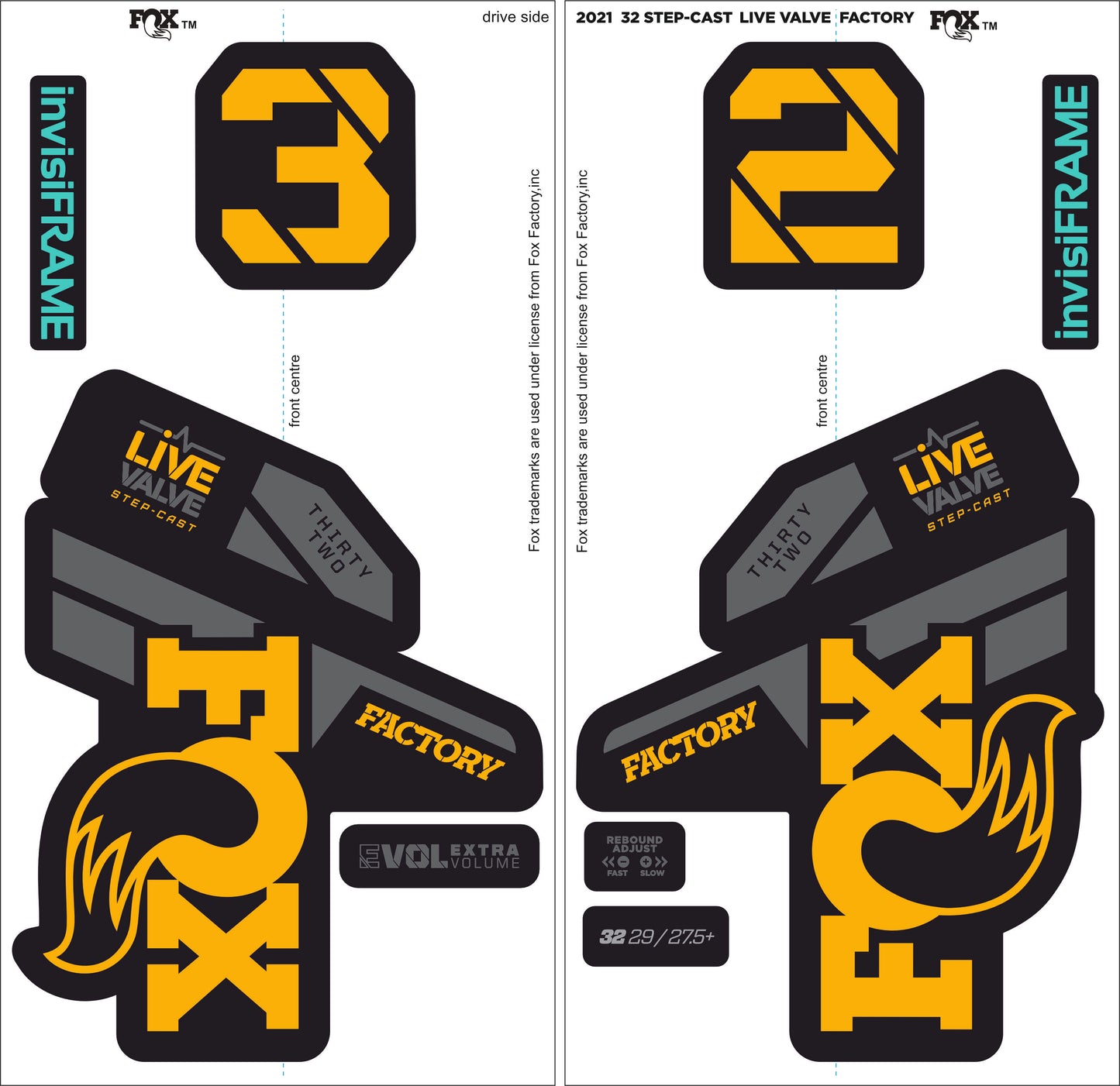 Fox 32 SC Factory LIVE VALVE 2021