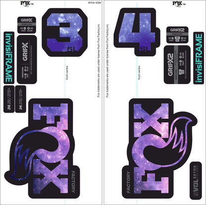 Fox 34 SL Factory 2026 DECALS