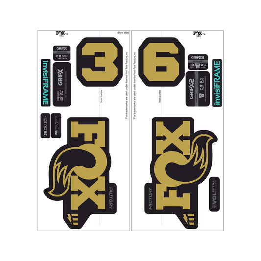 Fox 36 Factory E Bike 2025 decals