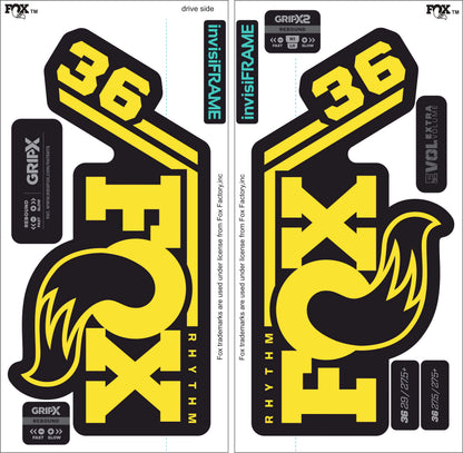 Fox 36 Rhythm 2027 Decals