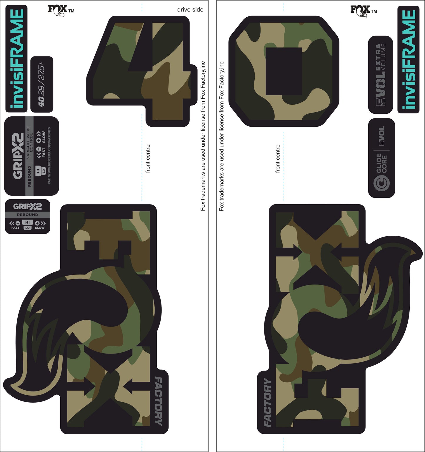 Fox 40 Factory 2027 Decals