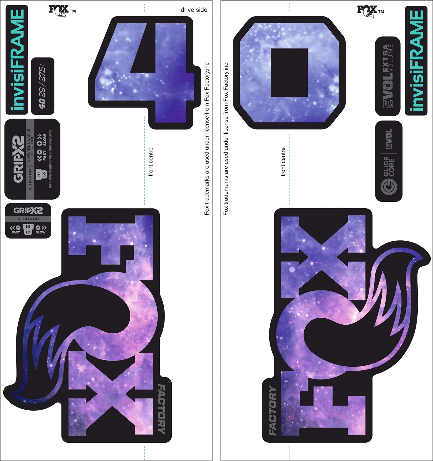 Fox 40 Factory 2027 Decals