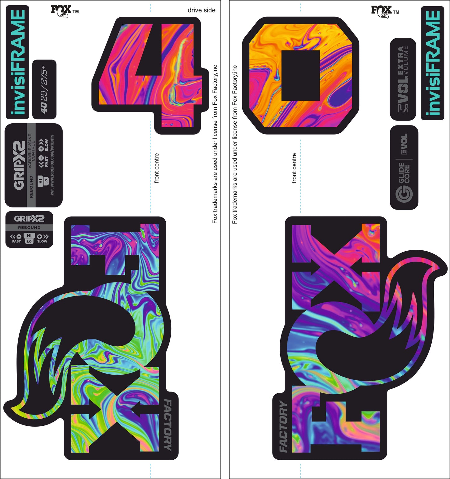 Fox 40 Factory 2027 Decals
